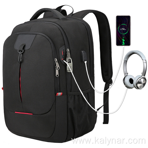 Business Travel Laptop Backpack with USB Charging